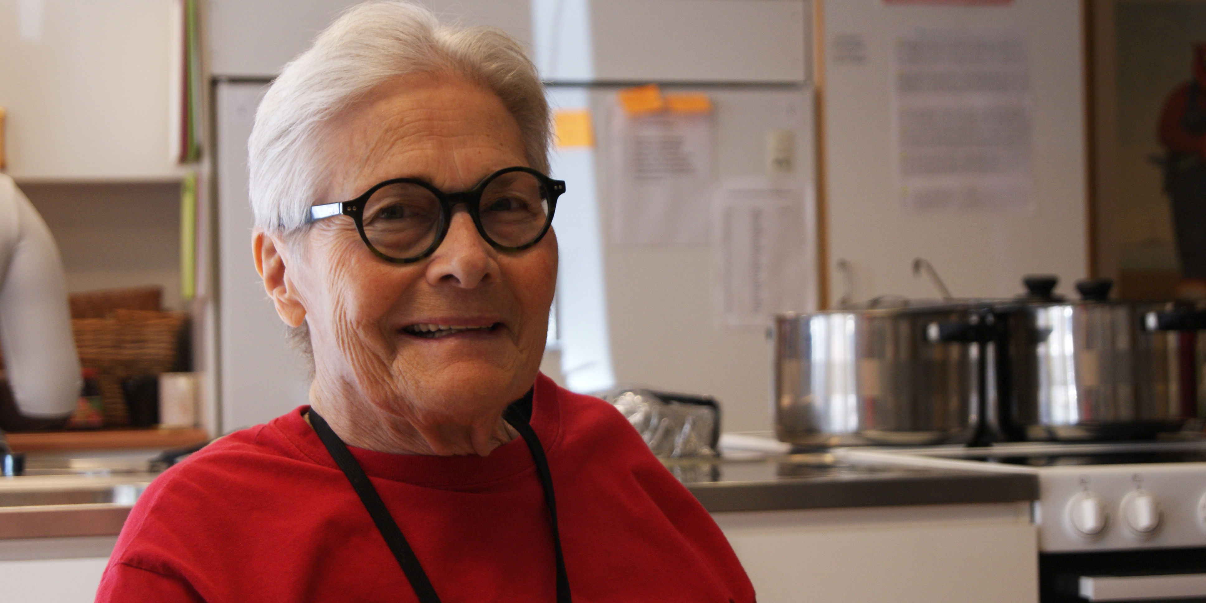 Monica Evadotter var en av deltagarna på årets Äldrekollo. Monica Evadotter var en av deltagarna på årets Äldrekollo.