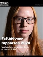 Omslag Fattigdomsrapporten 2024